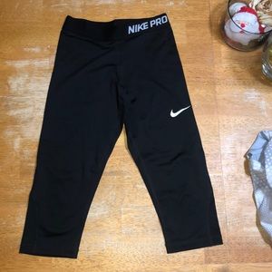 Knee length nike pro leggings